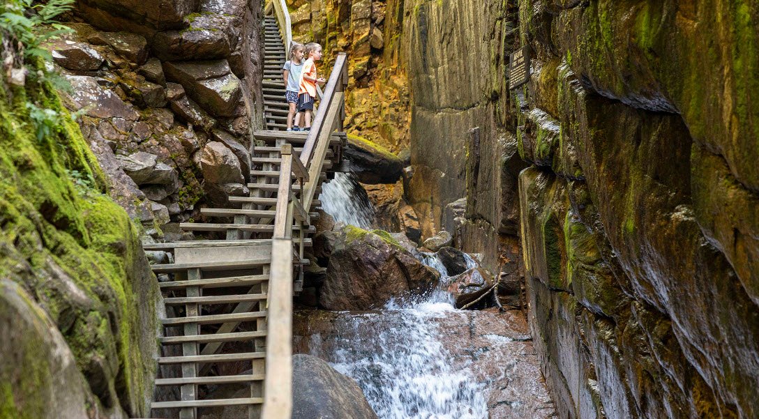 Flume Gorge, New Hampshire, USA